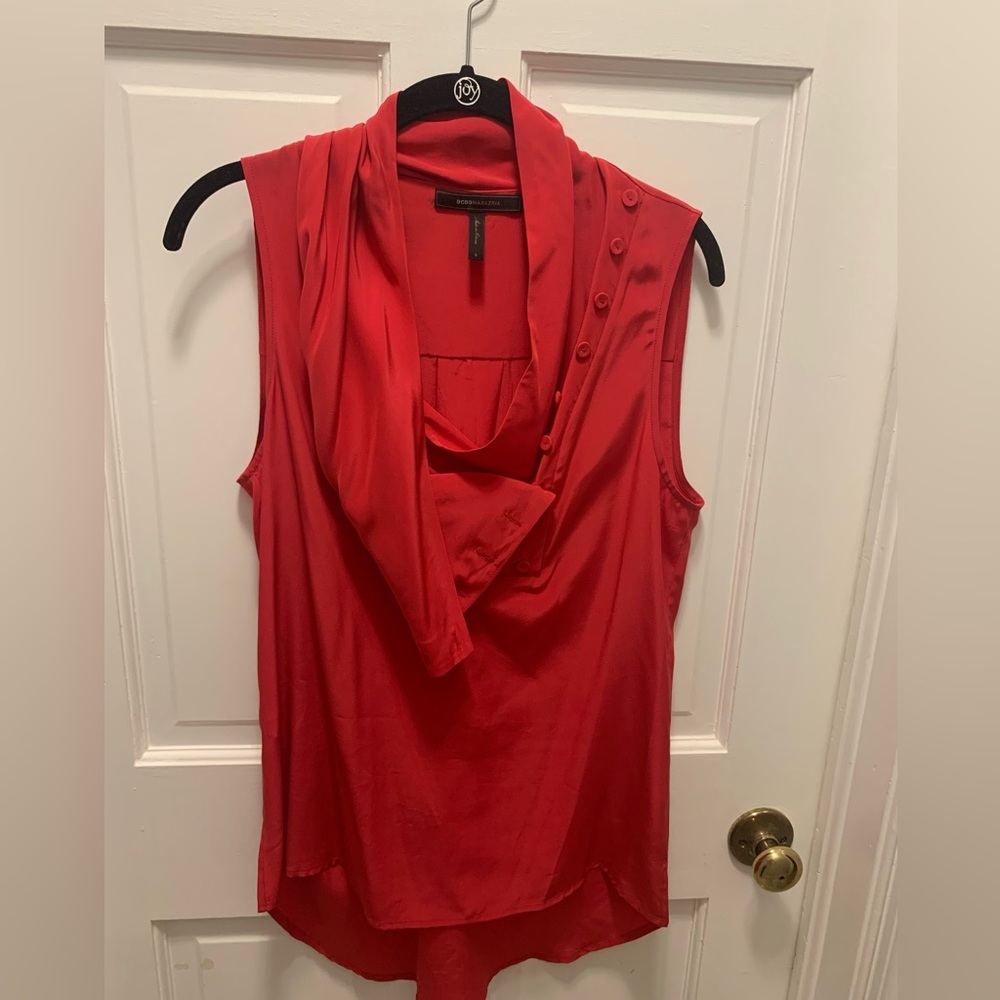 BCBGMaxazria Small Silk Top